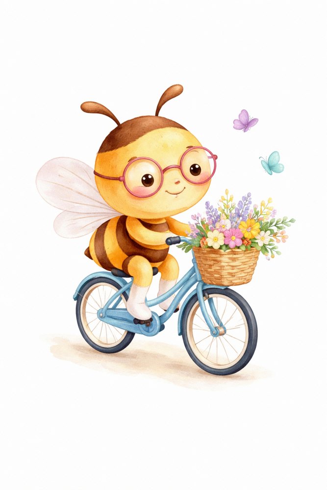 En trevlig cykeltur med bin av Anda Bieza