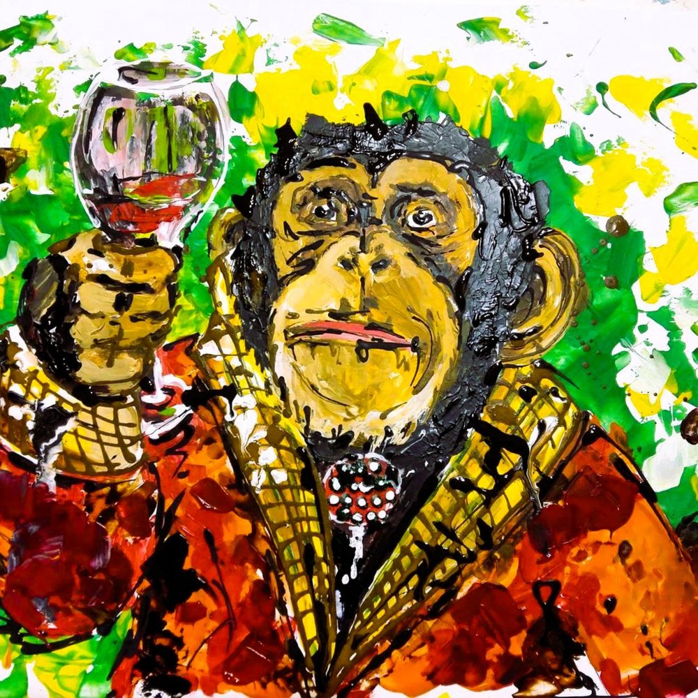 Dapper Monkey Toast av Anda Bieza
