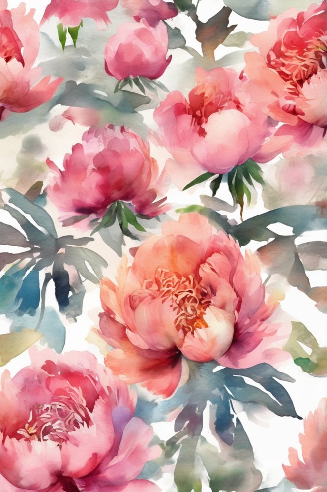 Mjukt rosa pioner av Anda Bieza