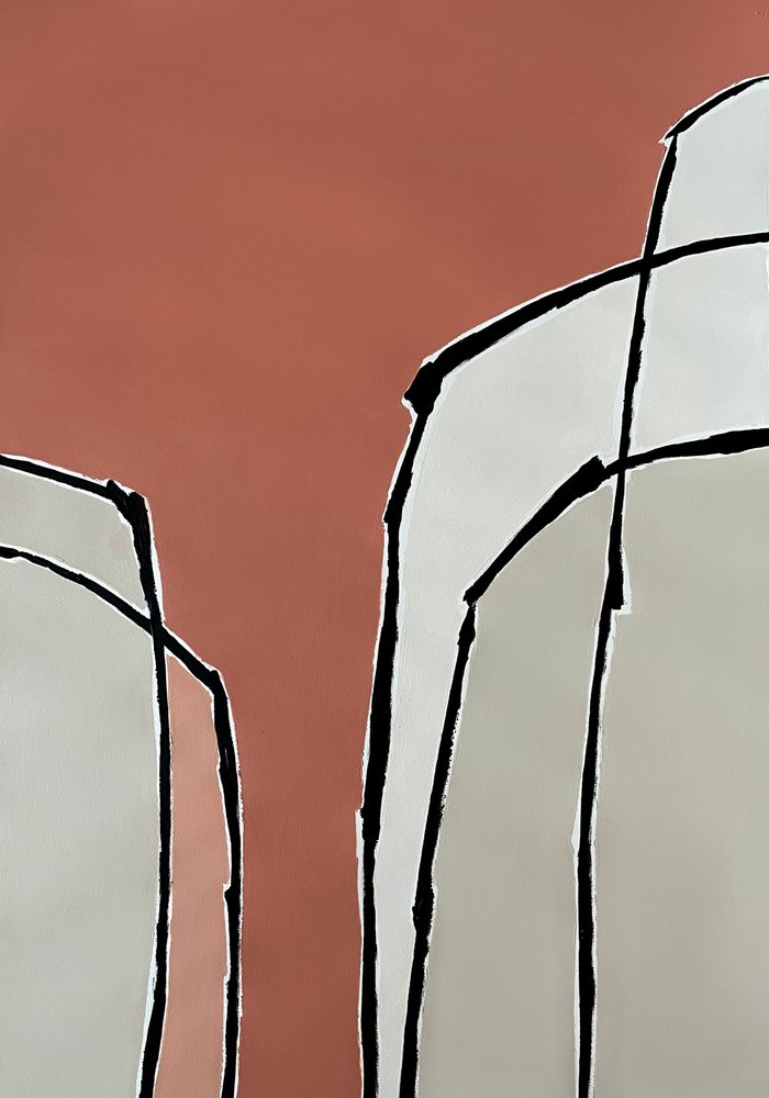 Jordnära, minimalistiska former av Andrea Reichhart