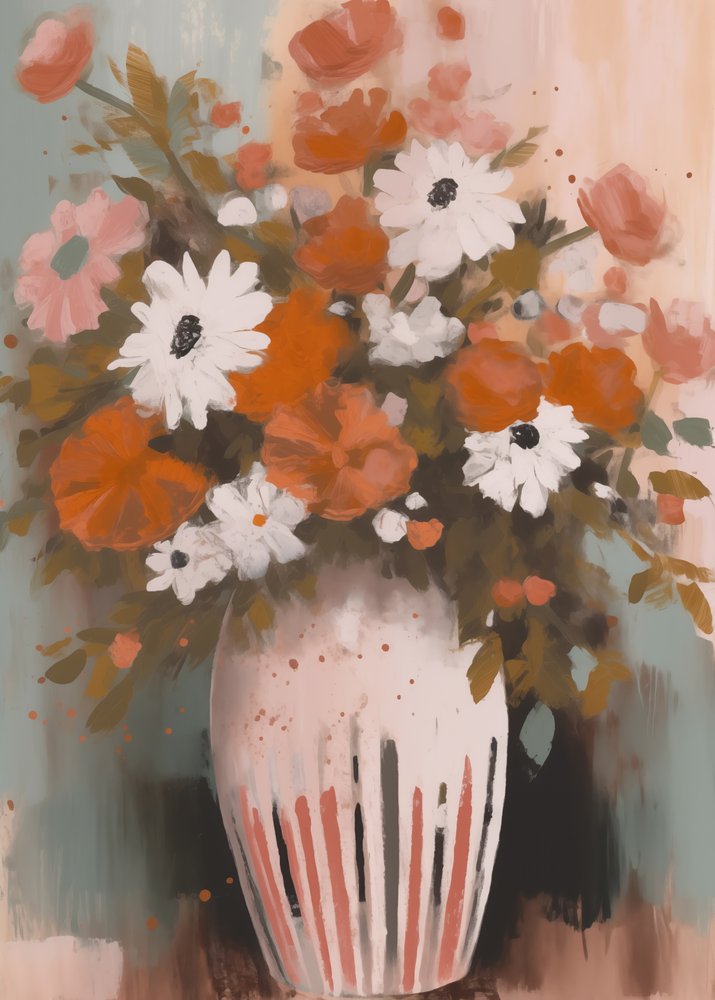 Vackert blomstervas av Andreas Magnusson