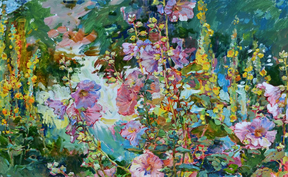 Livfulla trädgårdsblommor av Andrii Kutsachenko