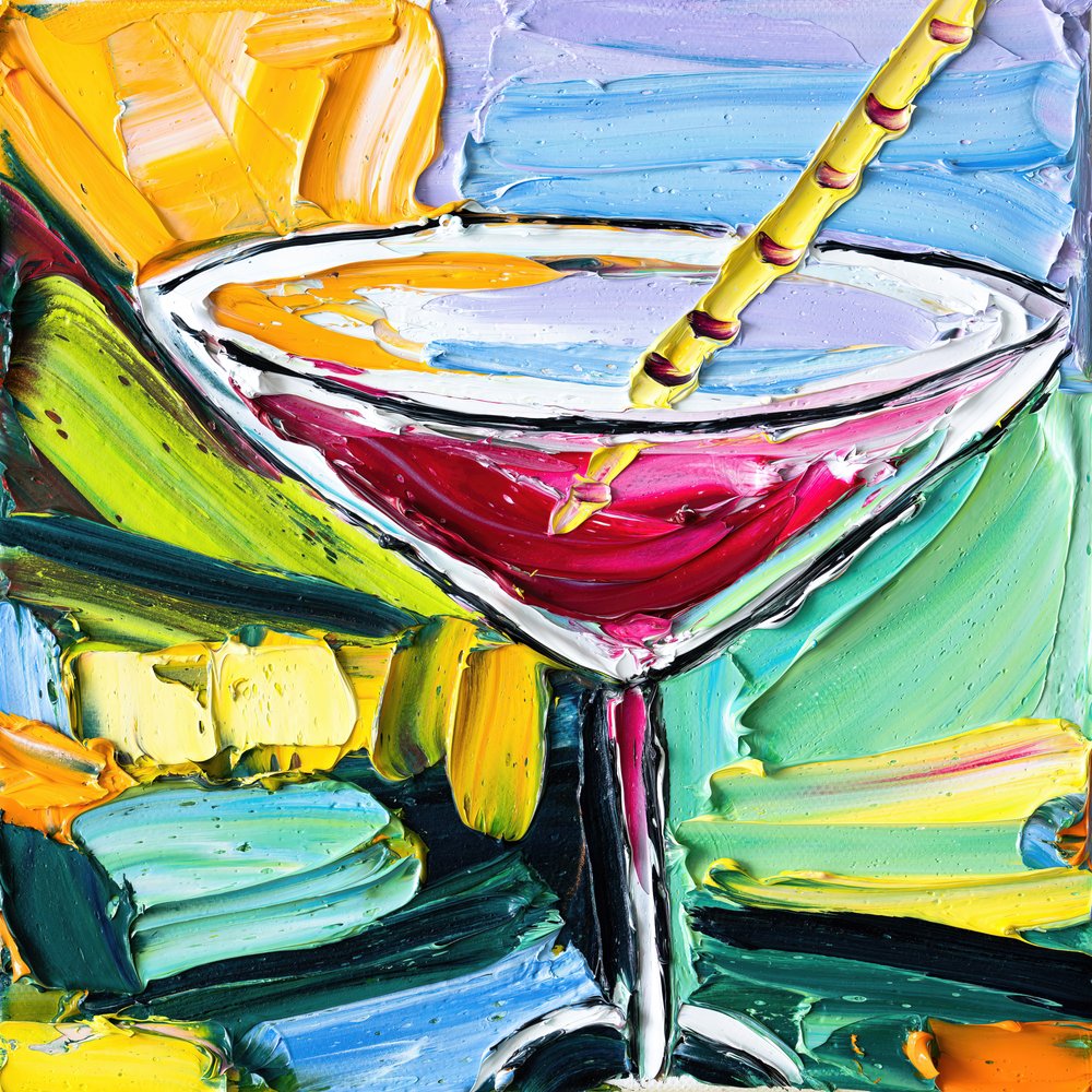 Vibrant Martini-blandning av Angela Hawkey