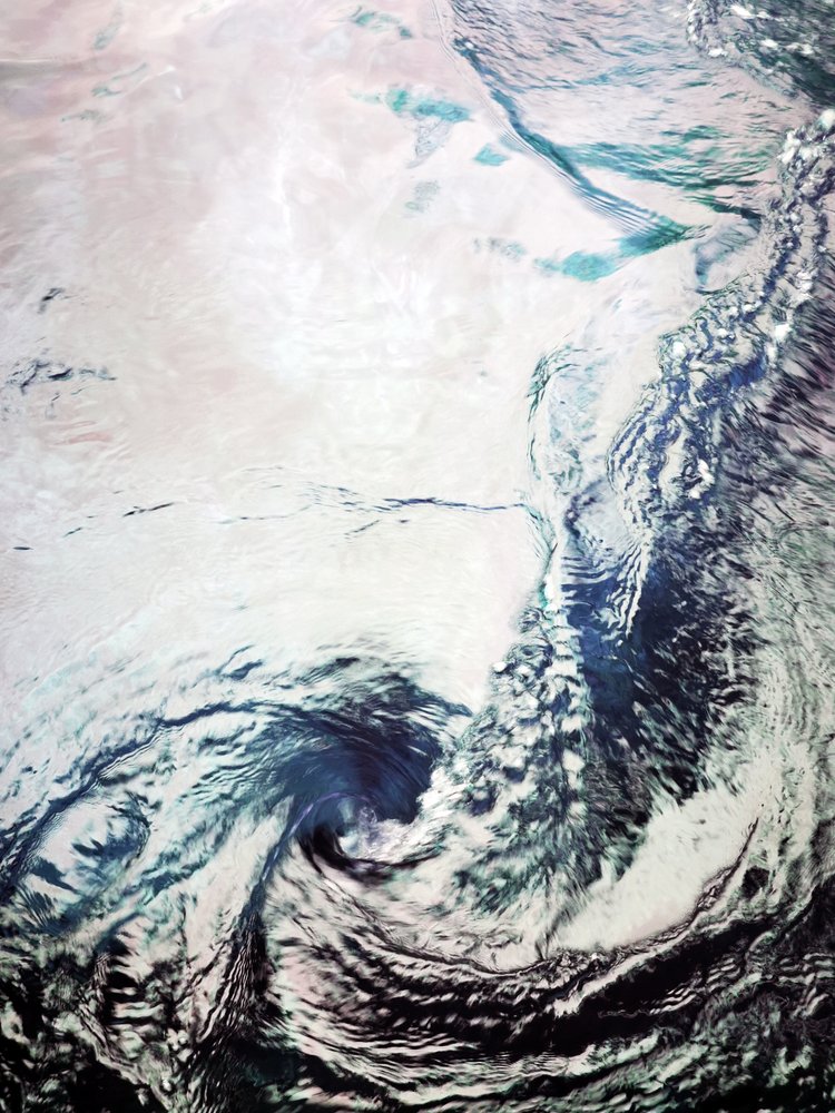 Det virvlande Arktiska havet av Angelo Cerantola