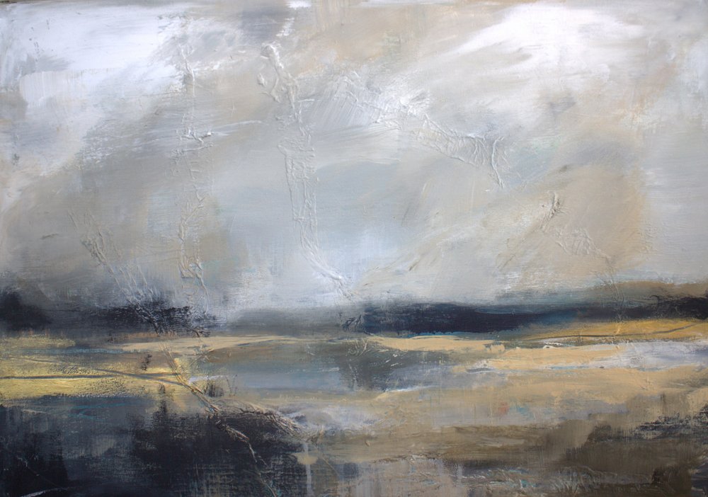 Stämningsfull horisont i landskapet av Anna-Karin Bergius