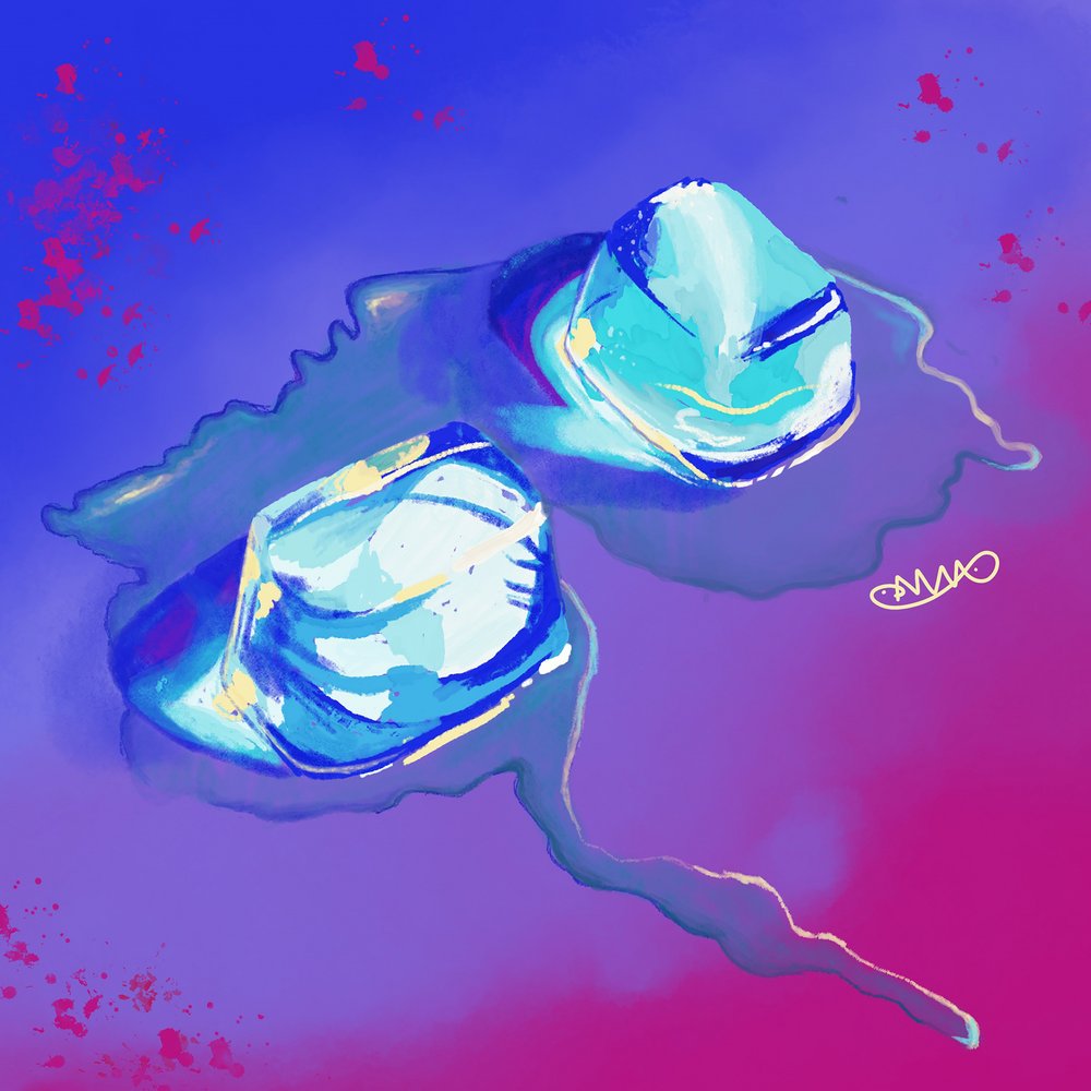 Isblå smältning av Anna Viklund