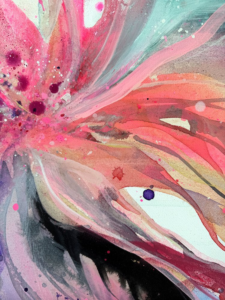 En färgsprakande blomsterprakt av Anna Viklund