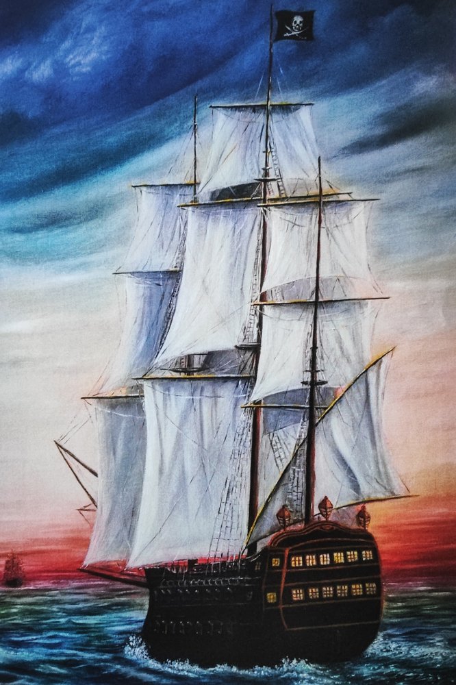 Skymningens piratskepp av Annette Armitage