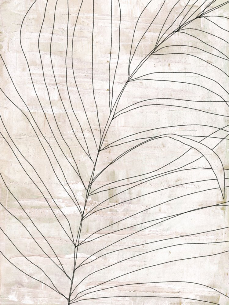 Minimalistiska botaniska linjer av Annick
