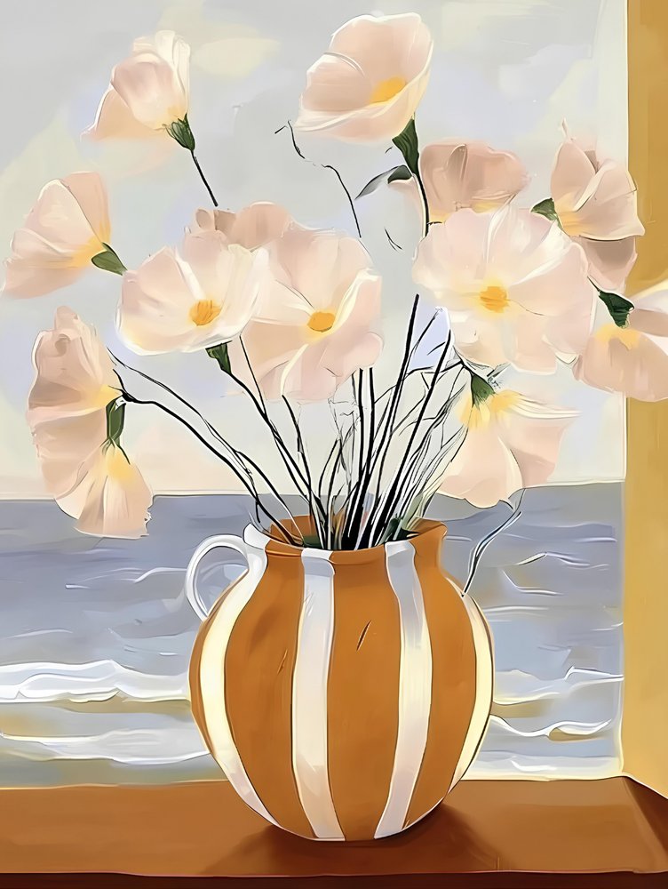 Blommor vid kusten av Avanesova Elena