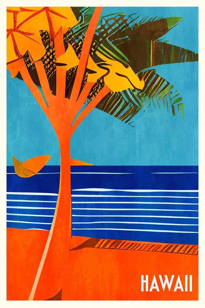 Hawaii, 1955 av Bo Anderson