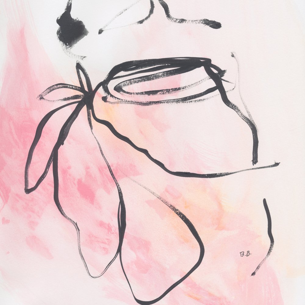 Mjukrosa blomma av Bronwyn Baker