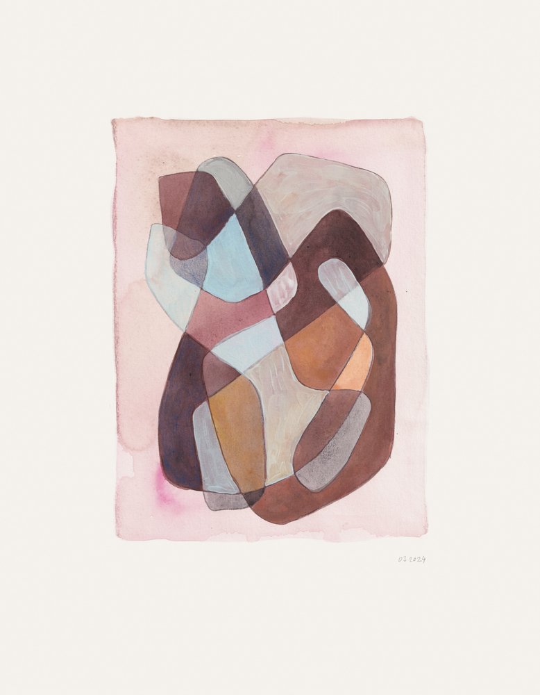 Dämpade organiska former av Catalina Somolinos