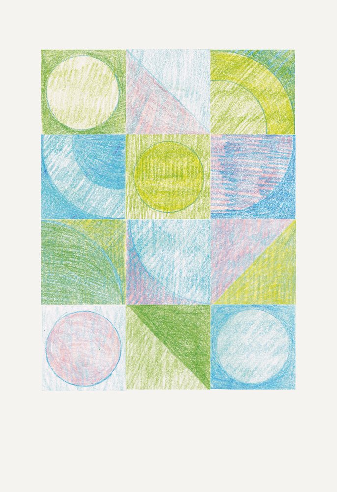 Mjukt geometriskt mönster av Catalina Somolinos