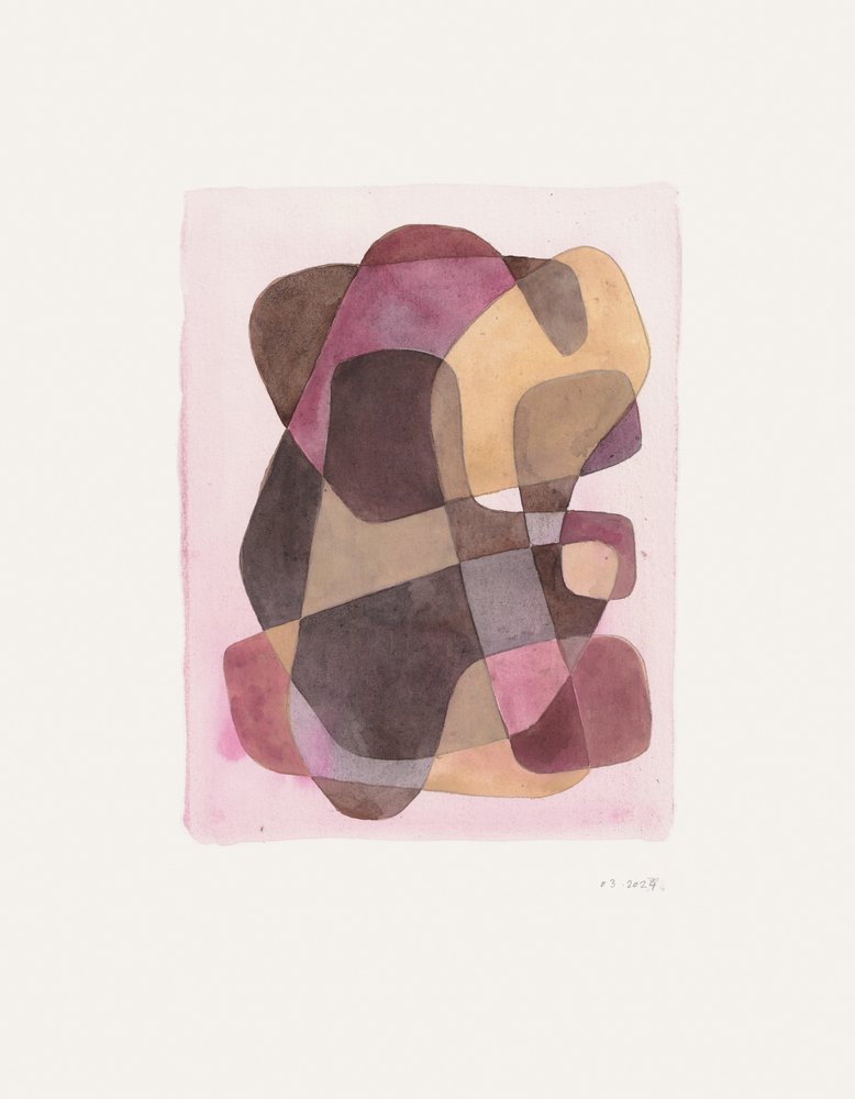 Mjuk organisk abstraktion av Catalina Somolinos