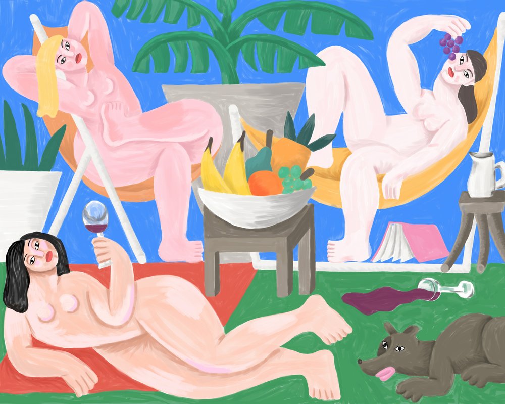 Picknicken av Cépé