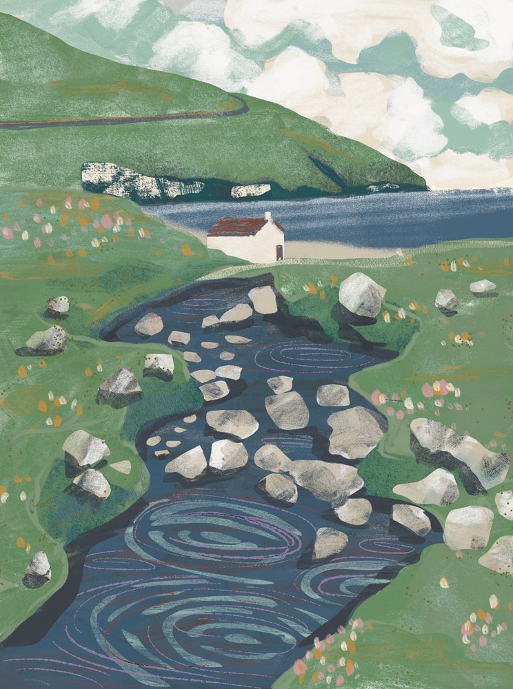 Winding Stream Country House av Charlotte Trudgett