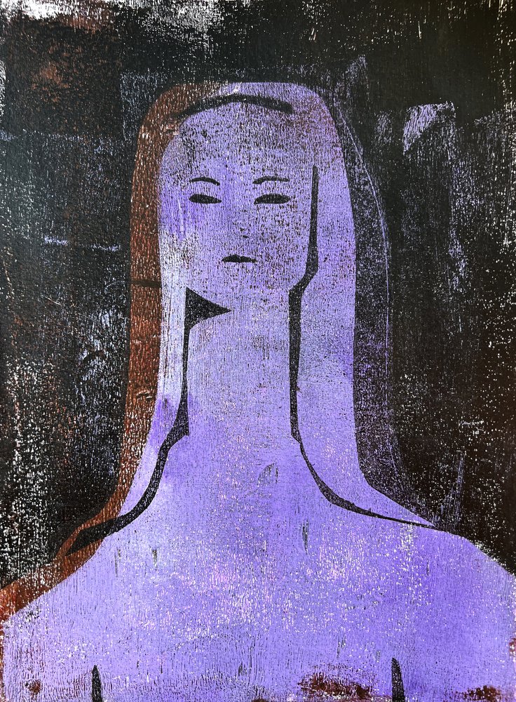 Purple Lady av Christina Misuro
