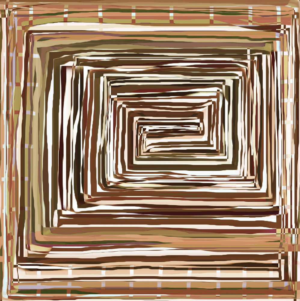 Jordnära spiralgeometri av Christina Sillen