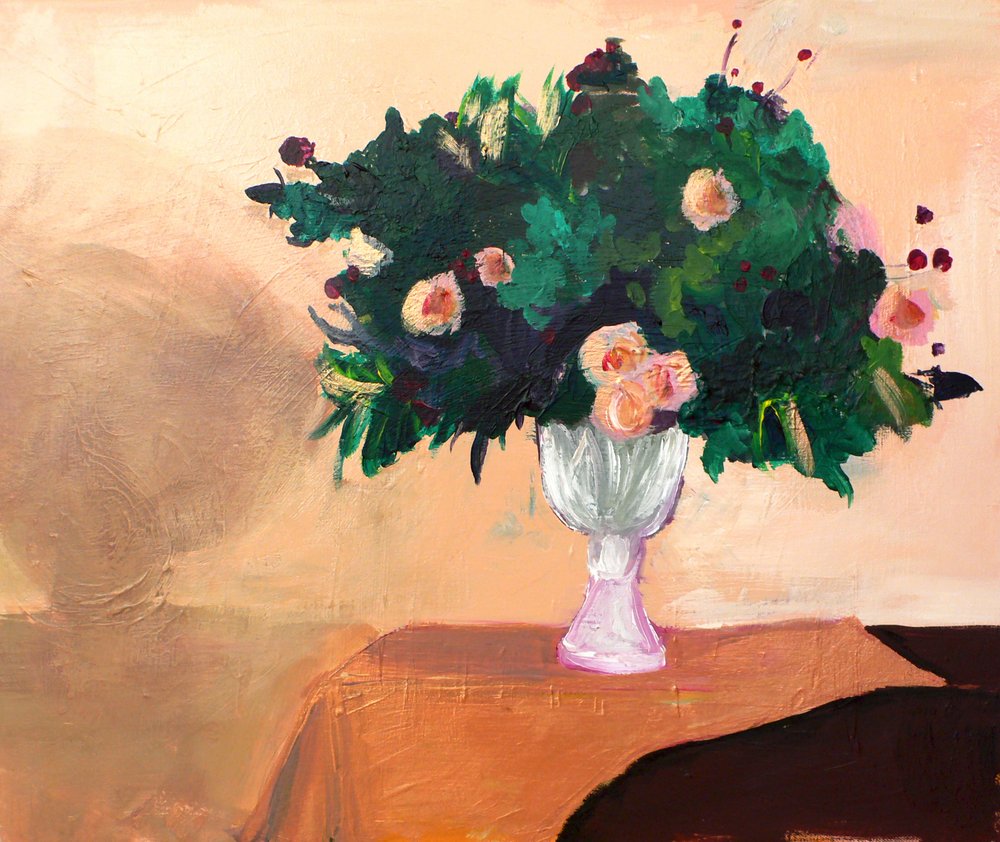Elegant rosbukett av Christine Lindstrom