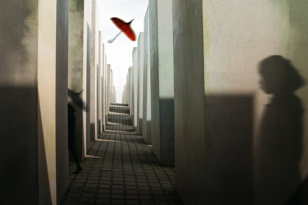 Berlin-minnesparaply av Christine von Diepenbroek