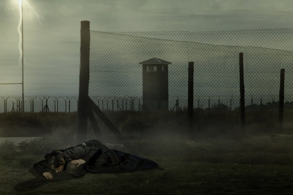 Blixten över Bleak Prison av Christine von Diepenbroek