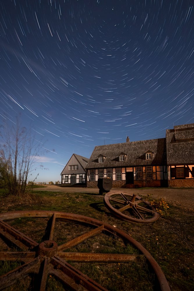Star Trails Country Home av Christoph Schaarschmidt