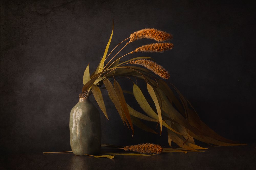 Torkat botaniskt stilleben av Cicek Kiral