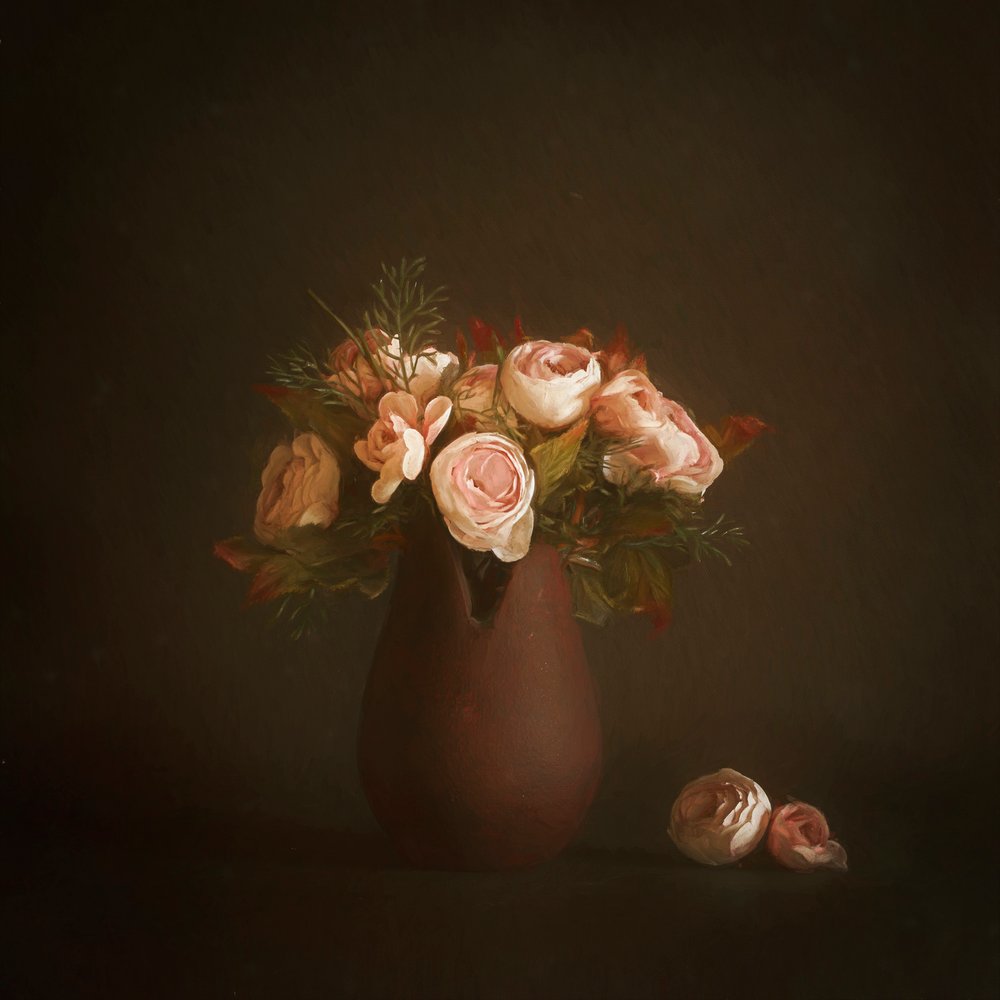 Stämningsfull blomsterarrangemang av Cicek Kiral