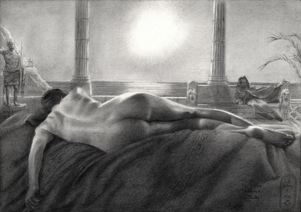 Hyllning till Alma Tadema – 28 december 2021 av Corné Akkers