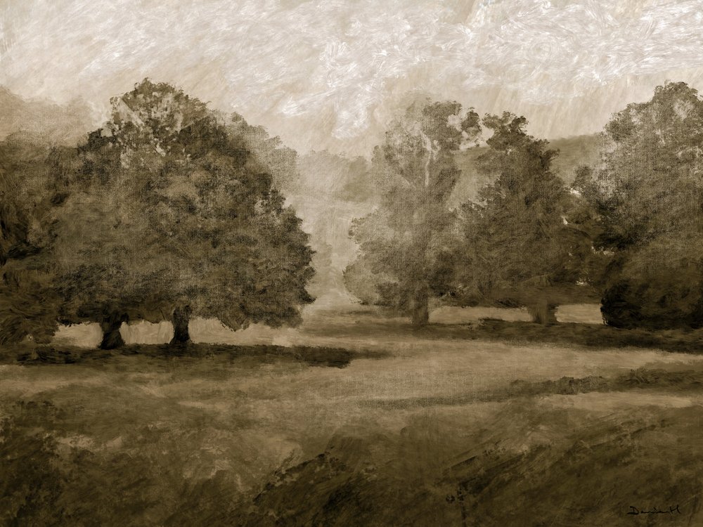 Slottets omgivningar av Dan Hobday