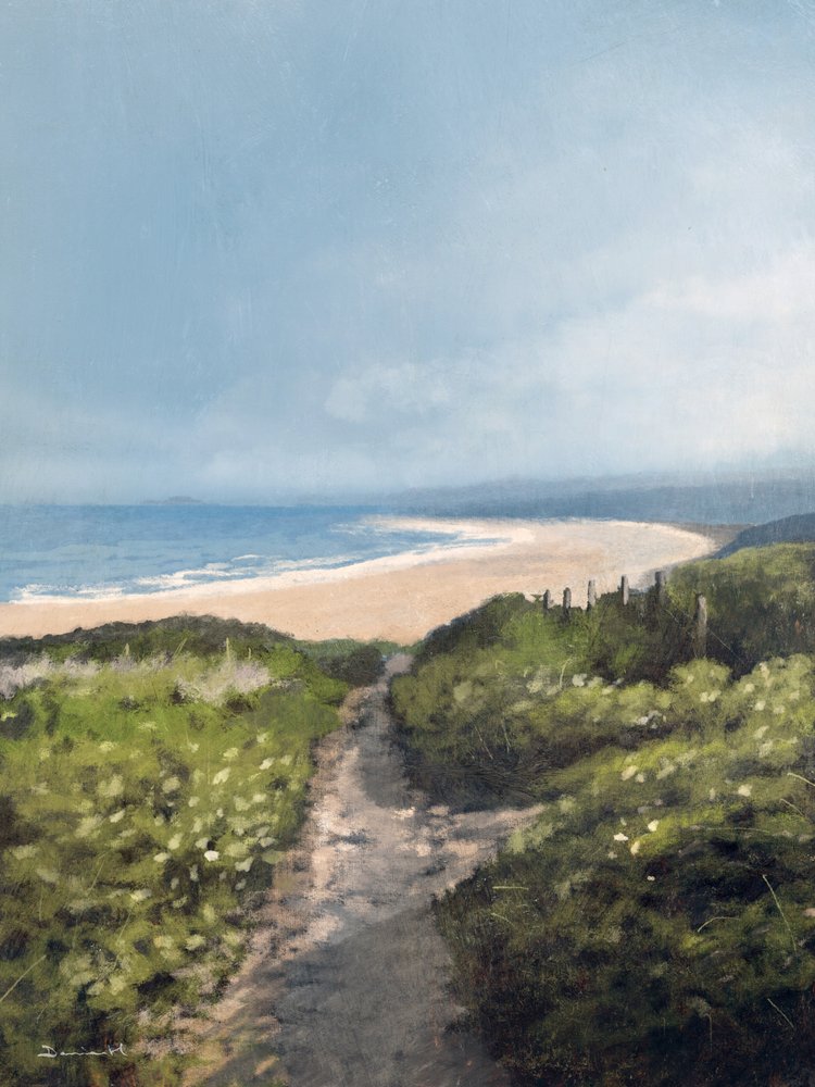 Gwithian-stranden av Dan Hobday