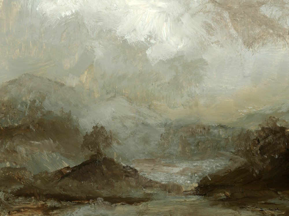 Ek på en kulle av Dan Hobday