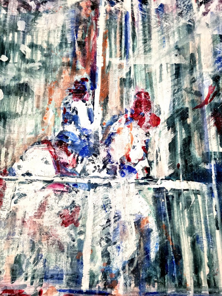 Livfulla abstrakta figurer av David Antonides