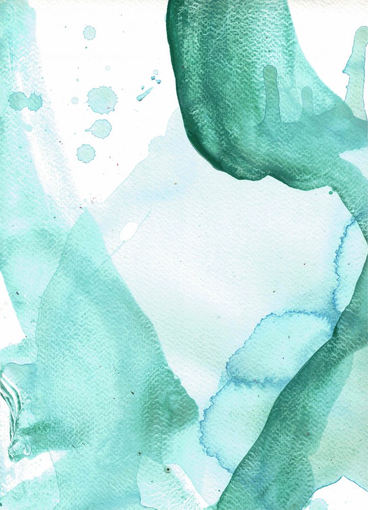 Fluid Aqua – abstrakt av Deb Chaney
