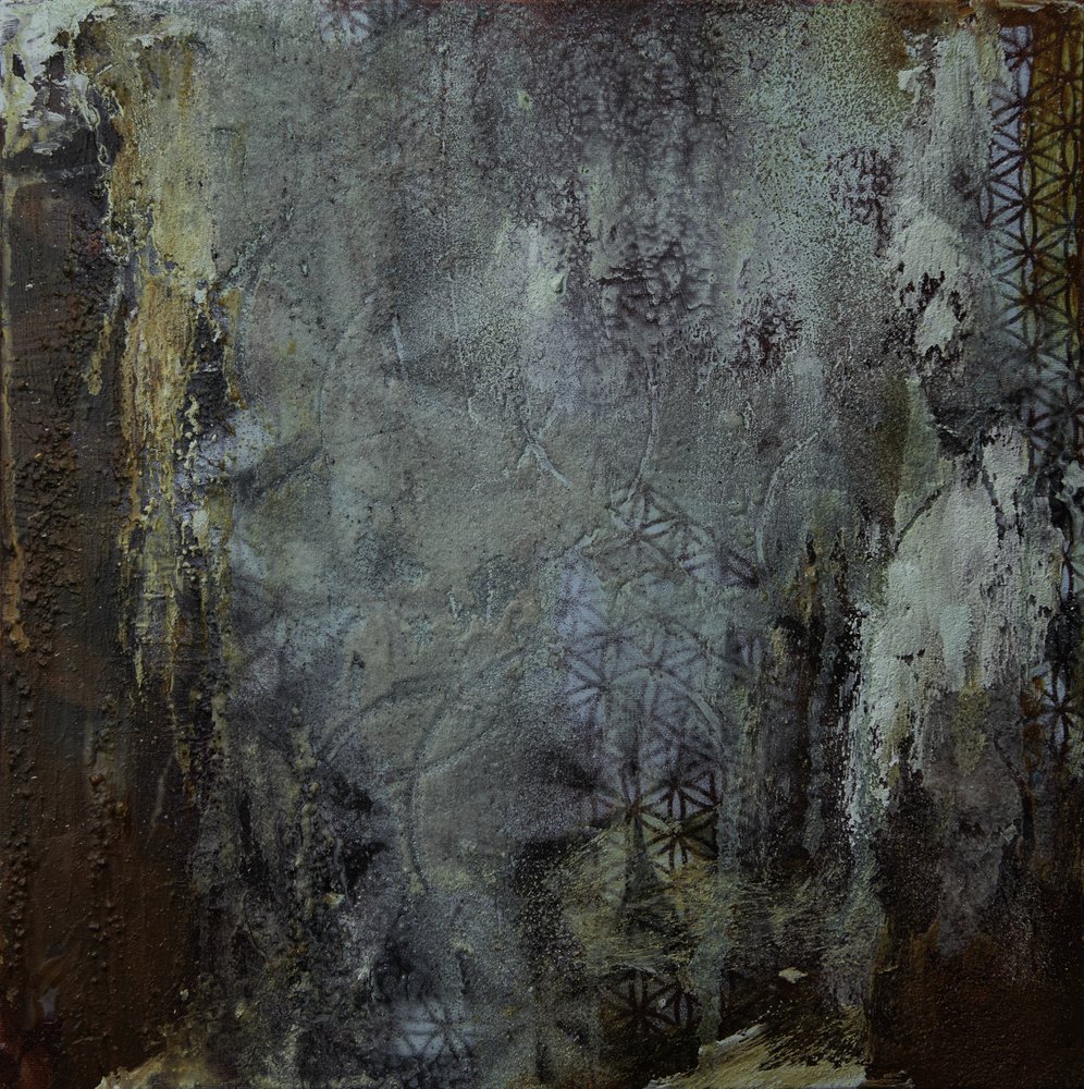 Geometrisk grunge-textur av Deb Chaney