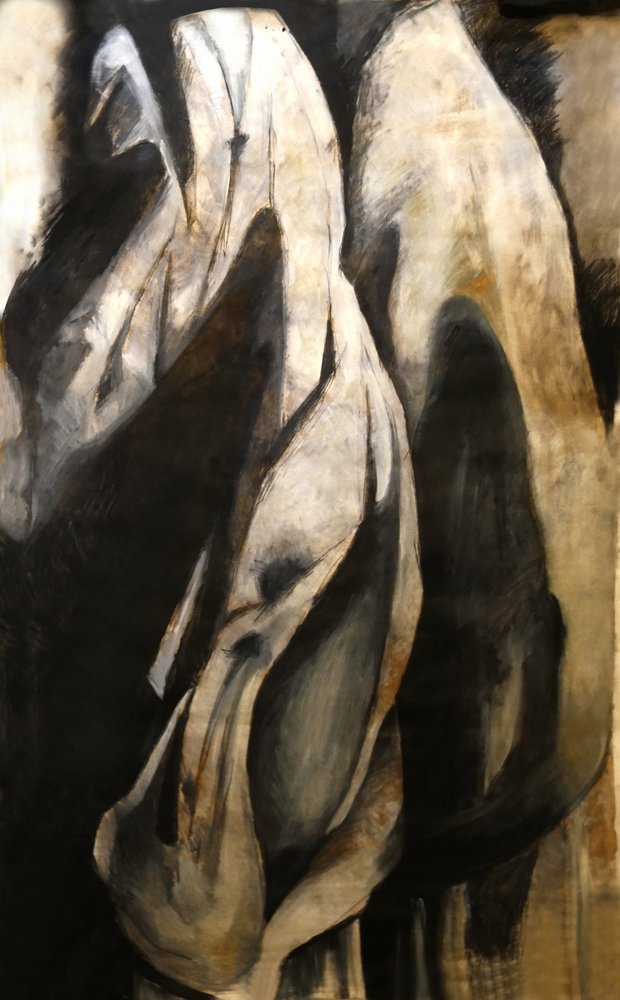 Abstrakta draperade former av Doris Schmitz