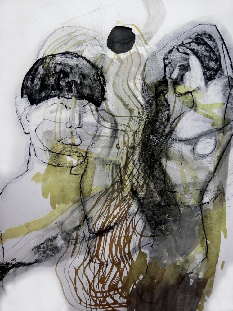 Uttrycksfulla abstrakta figurer av Doris Schmitz