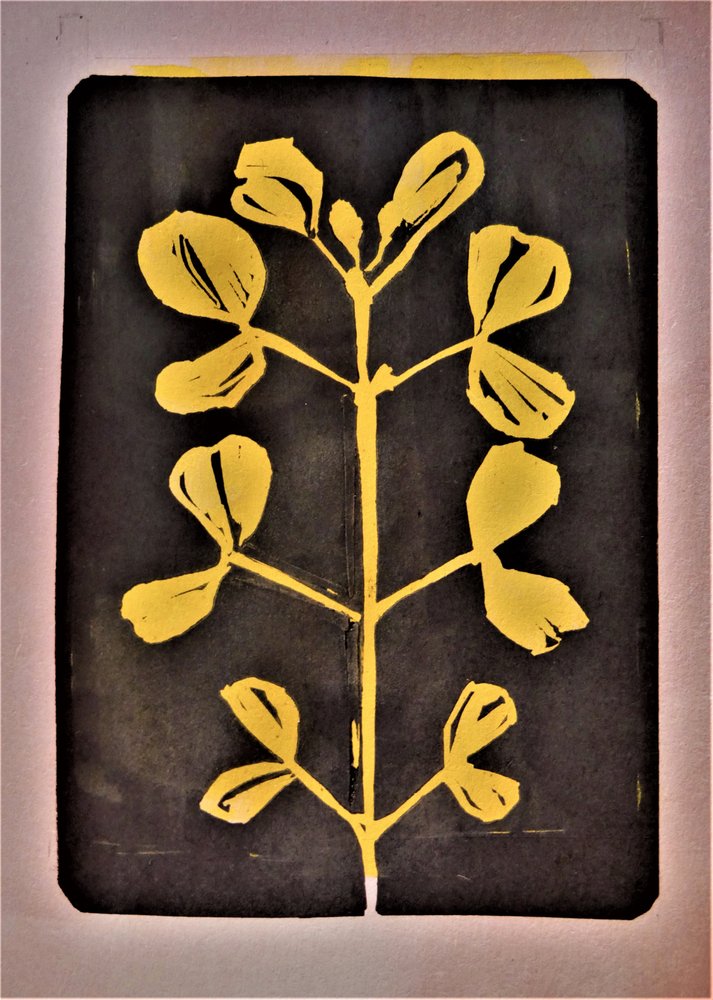 Gyllene botanisk form av Doris Schmitz