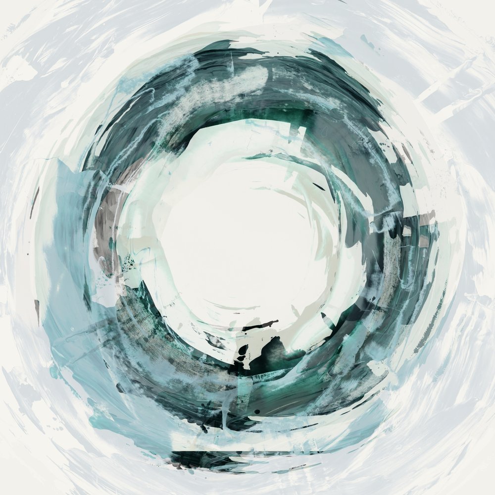 Fluid Aqua Circle av Edward Selkirk