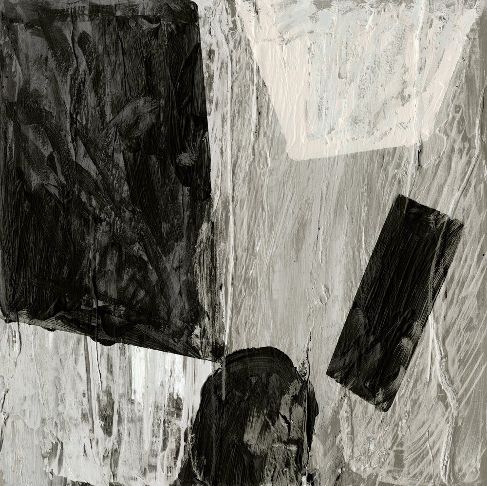 Strukturerad, abstrakt, monokromatisk av Edward Selkirk