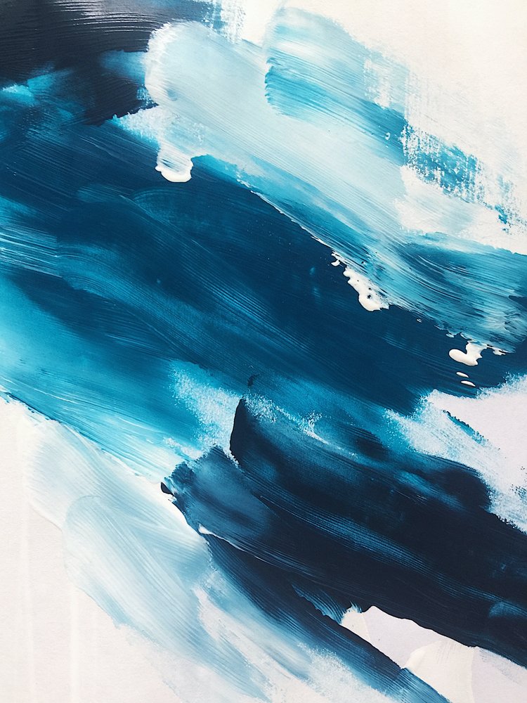 Deep Blue Flow av Ejaaz Haniff