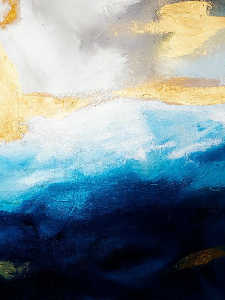 Golden Sea Horizon av Ejaaz Haniff