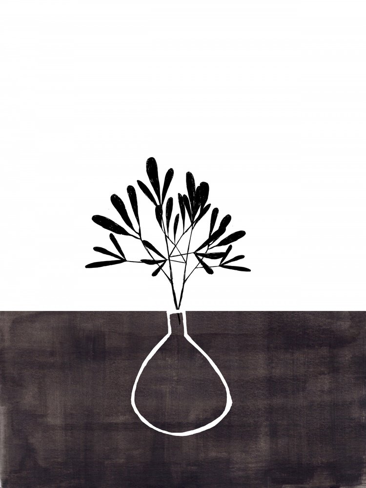 Minimalistisk blomkruka av Ejaaz Haniff