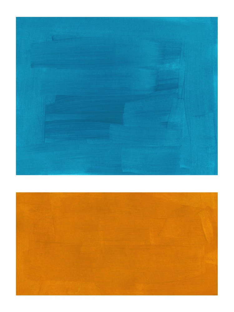 Teal Orange – Abstrakt av Ejaaz Haniff