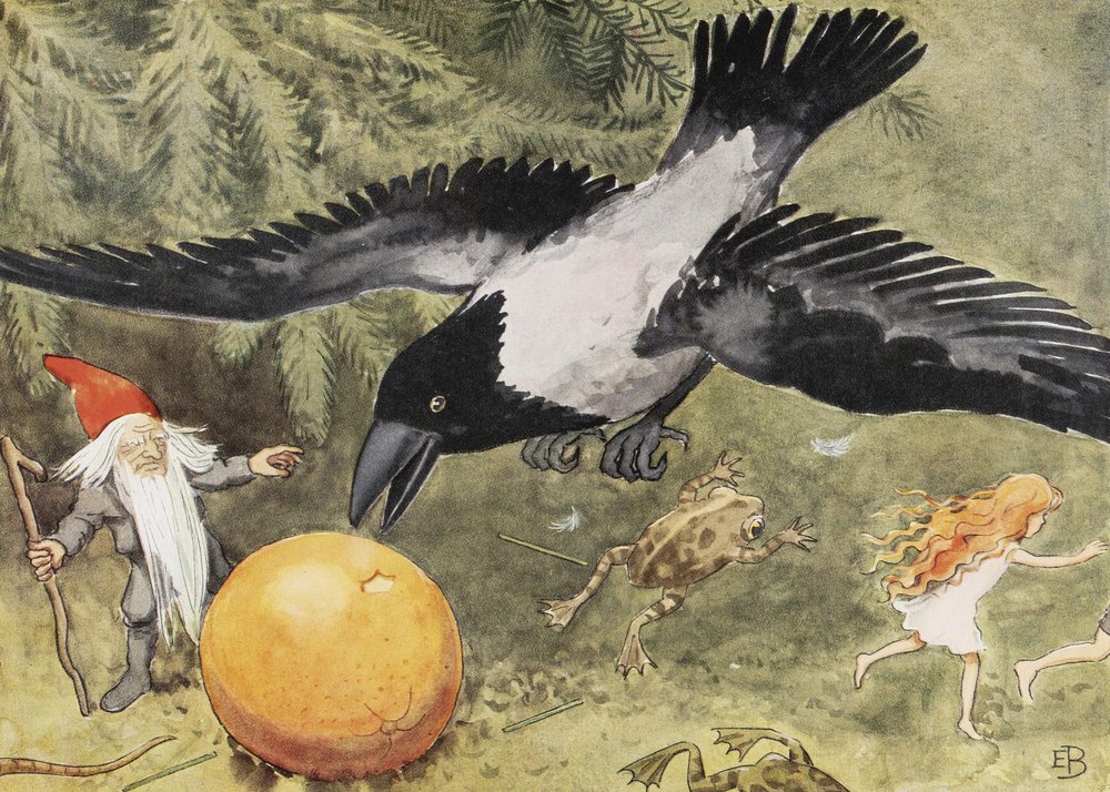 Solägget (1932) Kråkan av Elsa Beskow