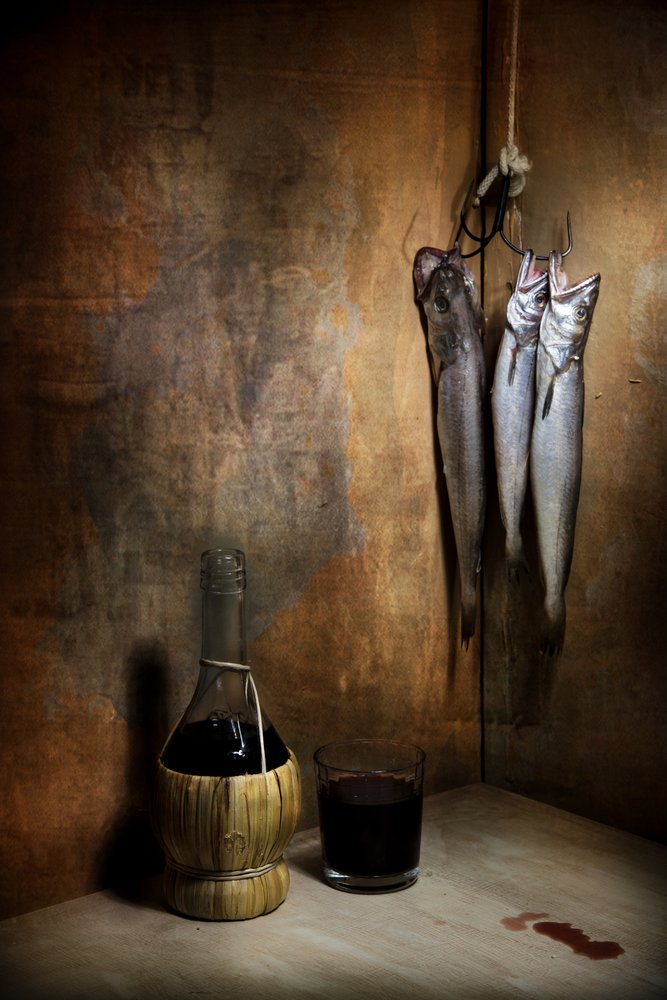 Rustik fisk och vin av Felice Angelino