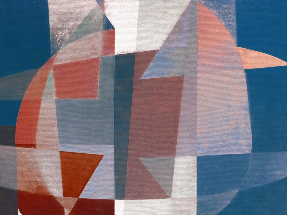 Modern geometrisk komposition av Fernando Vieira