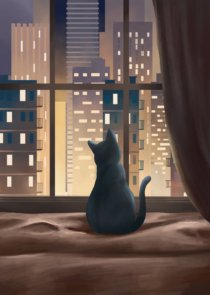 Black Cat City Glow av Flow Line