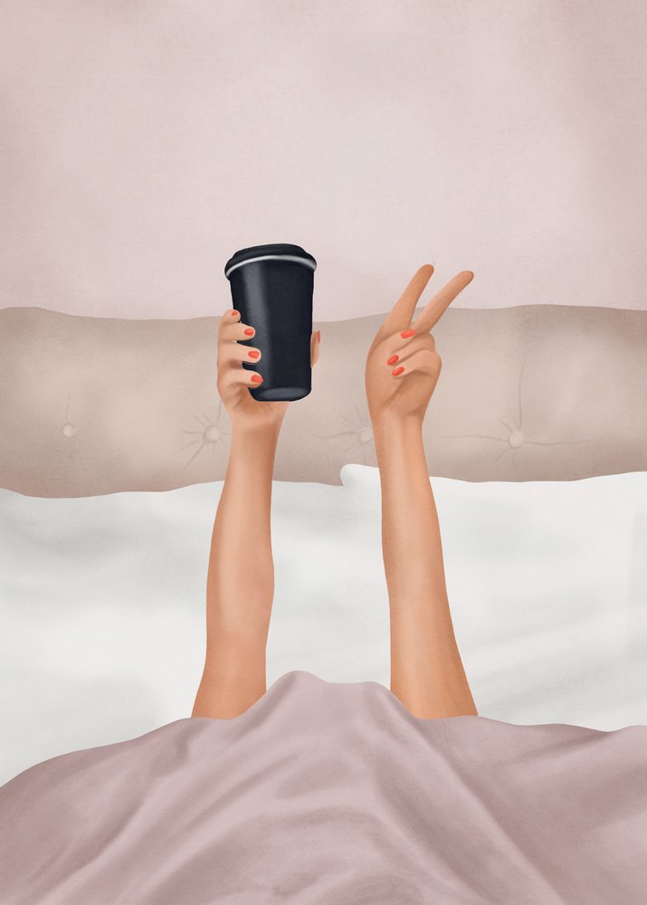 Morgonkaffe och lugn av Flow Line